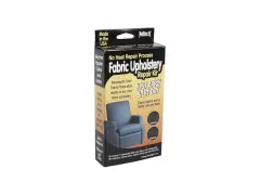 Kit per riparare tessuto poliestere rovinato, ideale per divani, sedie e interni auto. Ripara bruciature, buchi e strappi.