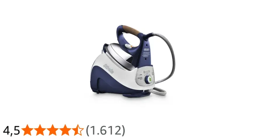 Stirella Dual De'Longhi, un sistema stirante professionale con caldaia, per risultati impeccabili.